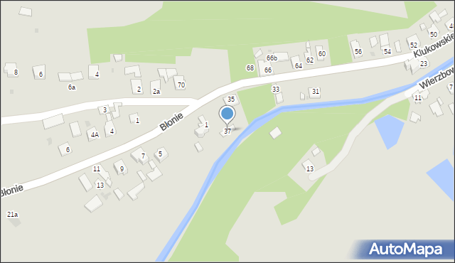 Szczebrzeszyn, Klukowskiego Zygmunta, dr., 37, mapa Szczebrzeszyn