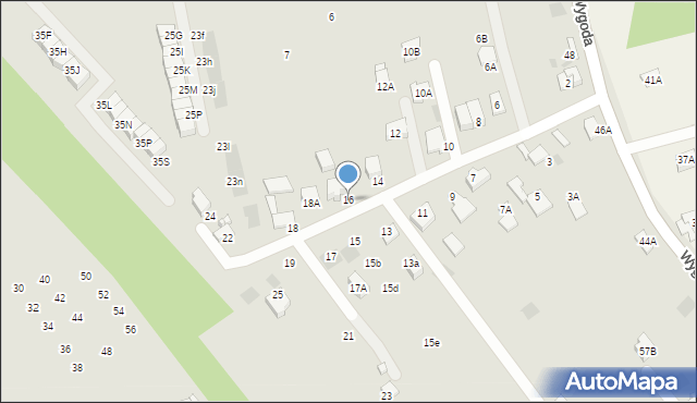 Wieliczka, Klonowa, 16, mapa Wieliczka