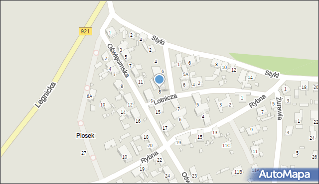 Zabrze, Kłodnicka, 8, mapa Zabrza