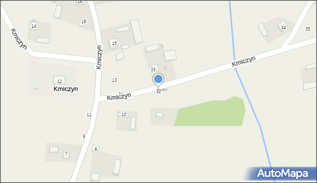 Kmiczyn, Kmiczyn, 32, mapa Kmiczyn