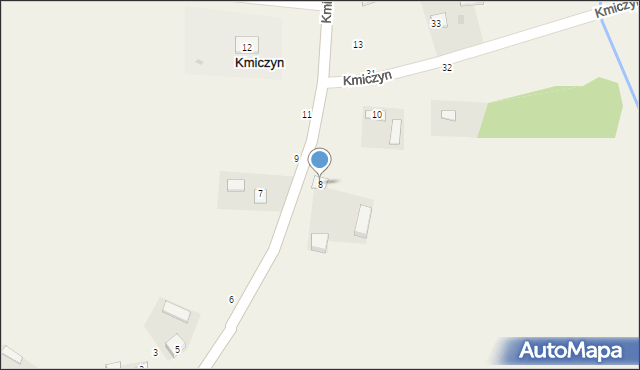 Kmiczyn, Kmiczyn, 8, mapa Kmiczyn