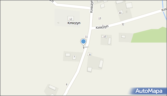 Kmiczyn, Kmiczyn, 9, mapa Kmiczyn