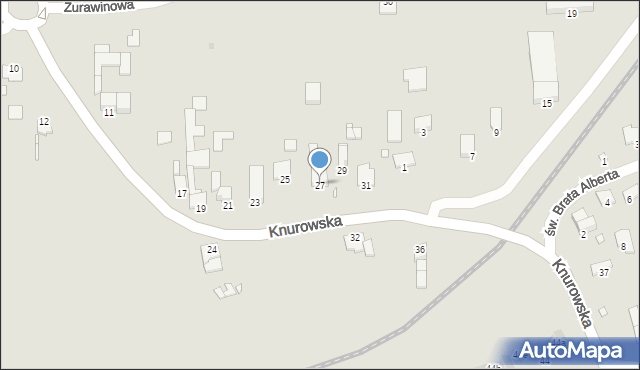 Gliwice, Knurowska, 27, mapa Gliwic