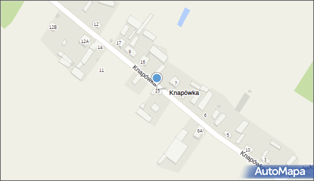 Knapówka, Knapówka, 15, mapa Knapówka