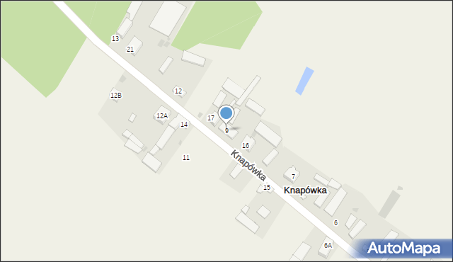 Knapówka, Knapówka, 9, mapa Knapówka