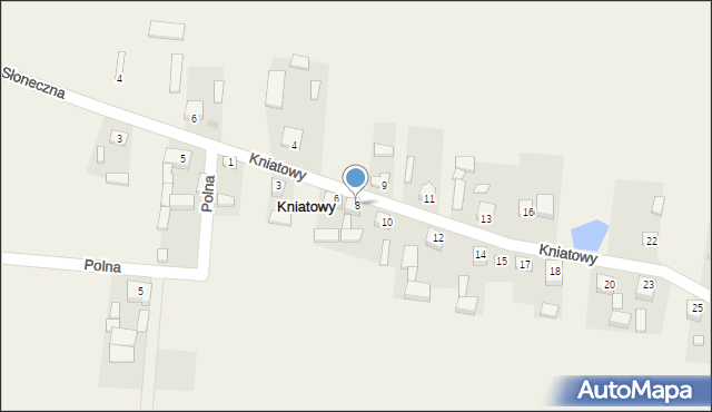 Kniatowy, Kniatowy, 8, mapa Kniatowy