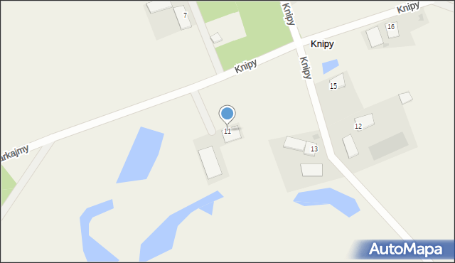 Knipy, Knipy, 11, mapa Knipy