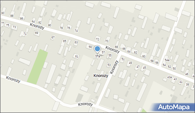 Knorozy, Knorozy, 57a, mapa Knorozy