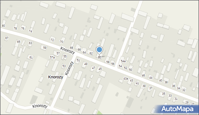Knorozy, Knorozy, 60, mapa Knorozy