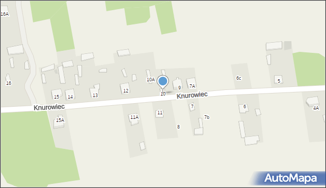 Knurowiec, Knurowiec, 10, mapa Knurowiec