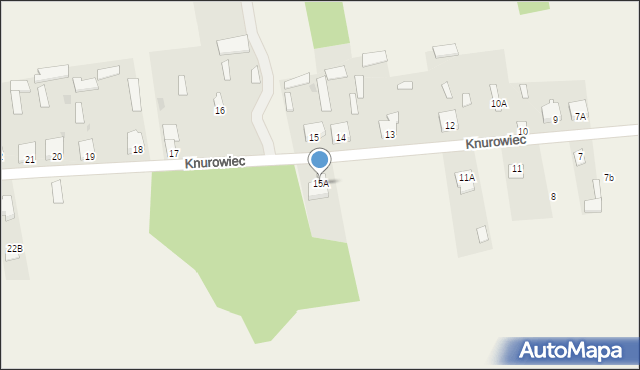 Knurowiec, Knurowiec, 15A, mapa Knurowiec