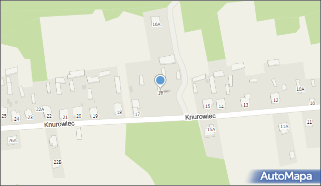 Knurowiec, Knurowiec, 16, mapa Knurowiec