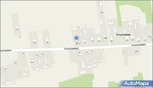 Knurowiec, Knurowiec, 35, mapa Knurowiec