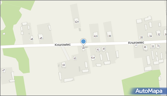 Knurowiec, Knurowiec, 42, mapa Knurowiec