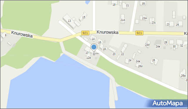 Kuźnia Nieborowska, Knurowska, 12, mapa Kuźnia Nieborowska