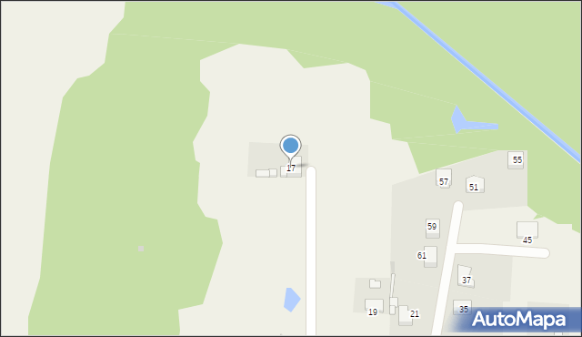 Kuźnia Nieborowska, Knurowska, 17, mapa Kuźnia Nieborowska