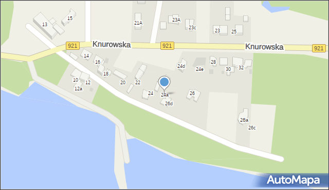 Kuźnia Nieborowska, Knurowska, 24a, mapa Kuźnia Nieborowska