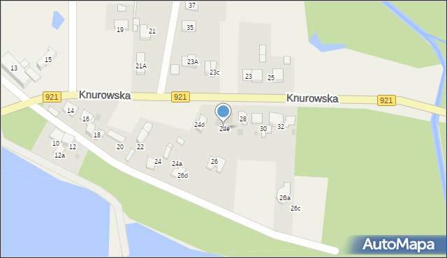 Kuźnia Nieborowska, Knurowska, 24e, mapa Kuźnia Nieborowska