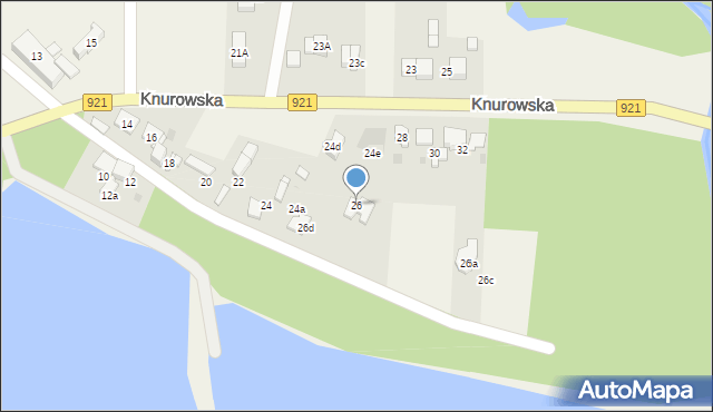 Kuźnia Nieborowska, Knurowska, 26, mapa Kuźnia Nieborowska