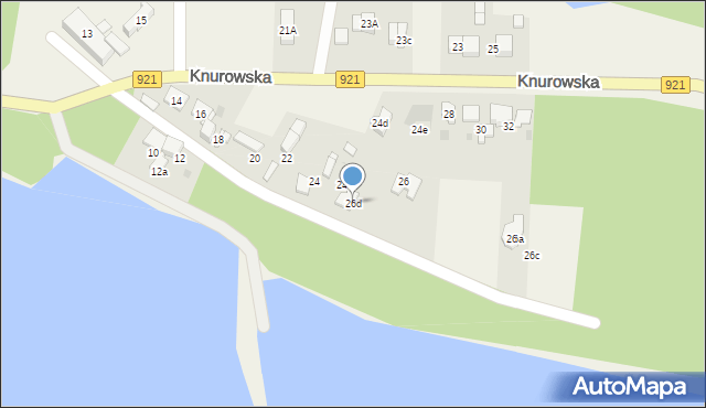 Kuźnia Nieborowska, Knurowska, 26d, mapa Kuźnia Nieborowska