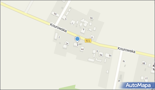 Kuźnia Nieborowska, Knurowska, 4, mapa Kuźnia Nieborowska