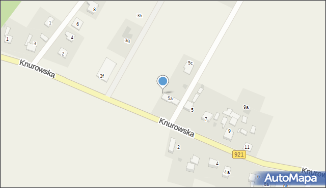 Kuźnia Nieborowska, Knurowska, 5b, mapa Kuźnia Nieborowska