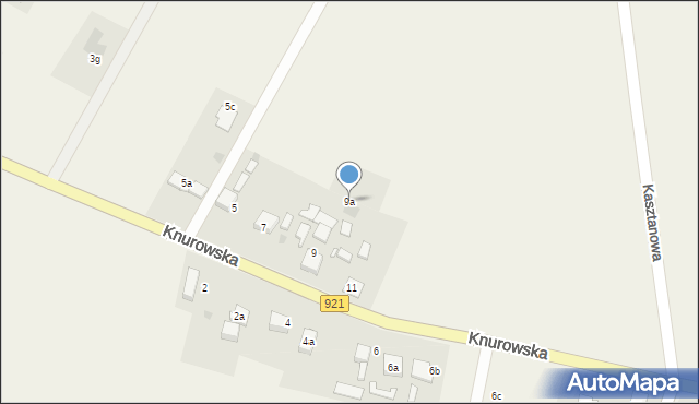 Kuźnia Nieborowska, Knurowska, 9a, mapa Kuźnia Nieborowska