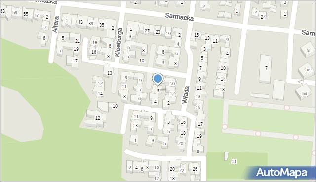 Poznań, Knolla-Kownackiego Edmunda, 5, mapa Poznania