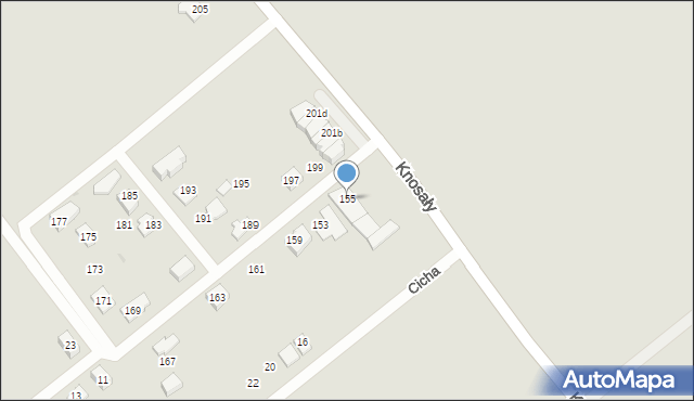 Radzionków, Knosały Józefa, ks. dr., 155, mapa Radzionków