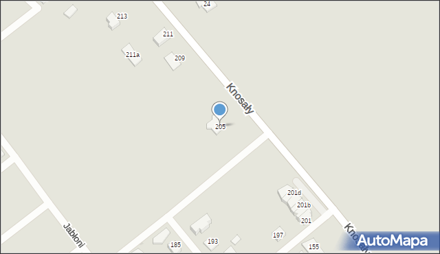 Radzionków, Knosały Józefa, ks. dr., 205, mapa Radzionków