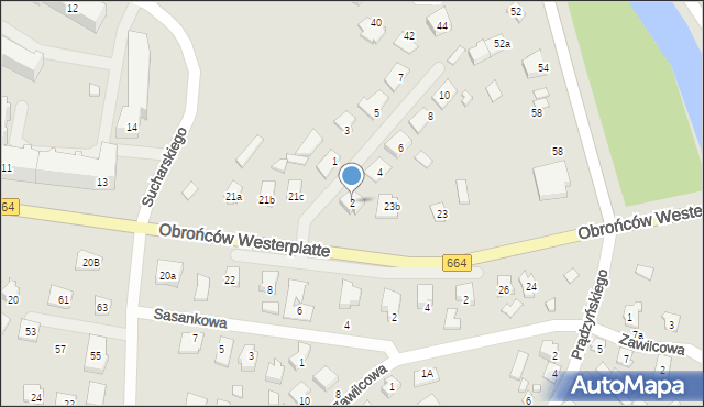 Augustów, Korczakowskiego Wojciecha, 2, mapa Augustów