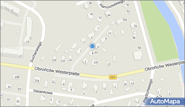 Augustów, Korczakowskiego Wojciecha, 4, mapa Augustów