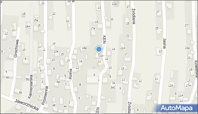 Balin, Komisji Edukacji Narodowej, 13, mapa Balin