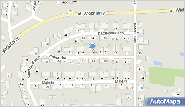 Bełchatów, Kopernika Mikołaja, 13, mapa Bełchatów