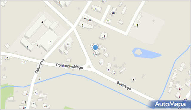 Bielsk Podlaski, Kopernika Mikołaja, 17, mapa Bielsk Podlaski