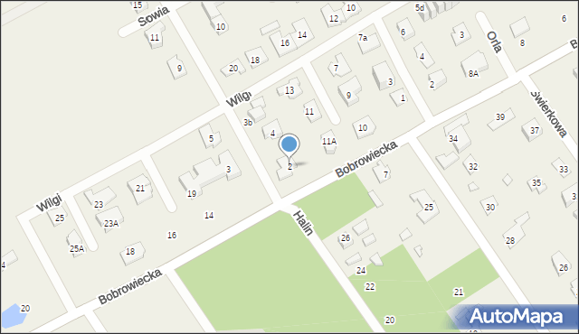 Bobrowiec, Kormoranów, 2, mapa Bobrowiec