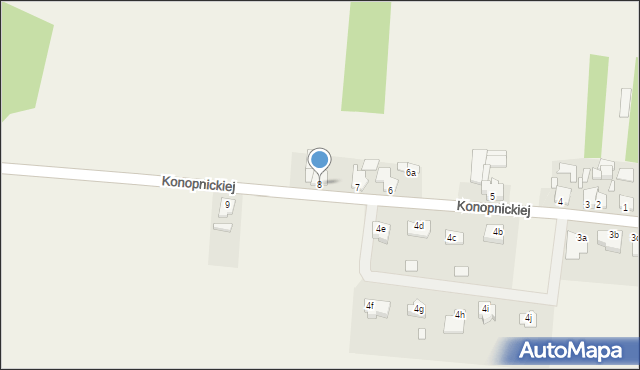 Bogacica, Konopnickiej Marii, 8, mapa Bogacica