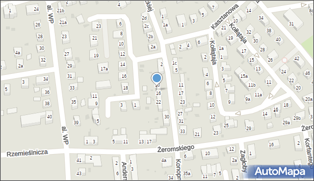Bolesławiec, Konopnickiej Marii, 14, mapa Bolesławca