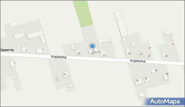 Borowianka, Kopiecka, 19, mapa Borowianka