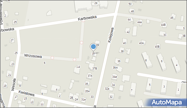 Brodnica, Kolejowa, 37, mapa Brodnica