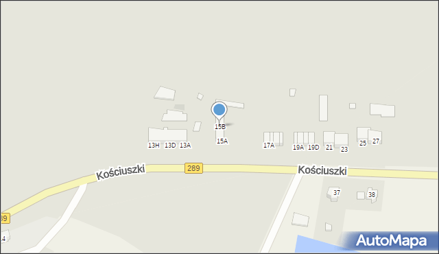 Brody, Kościuszki Tadeusza, gen., 15B, mapa Brody