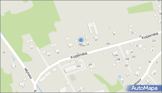 Brzesko, Kopernika Mikołaja, 21, mapa Brzesko