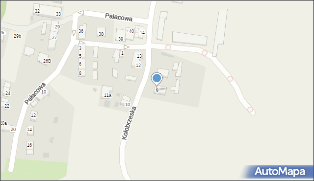 Budzistowo, Kołobrzeska, 9, mapa Budzistowo