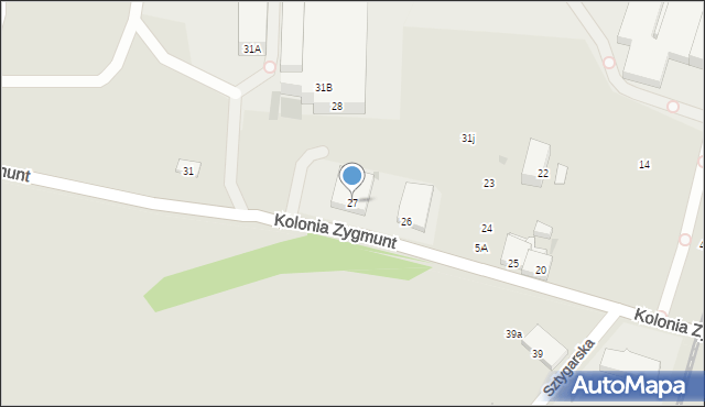 Bytom, Kolonia Zygmunt, 27, mapa Bytomia