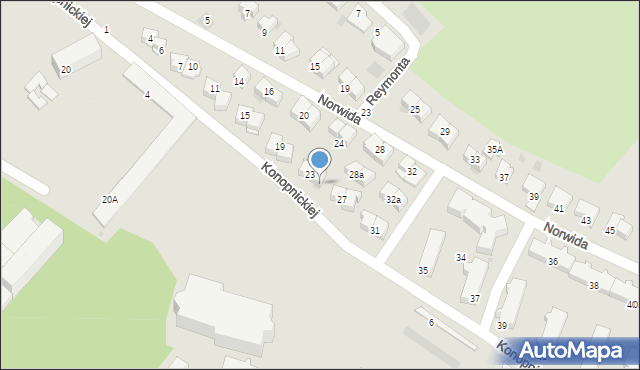 Ciechocinek, Konopnickiej Marii, 25, mapa Ciechocinek