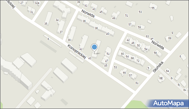 Ciechocinek, Konopnickiej Marii, 43A, mapa Ciechocinek