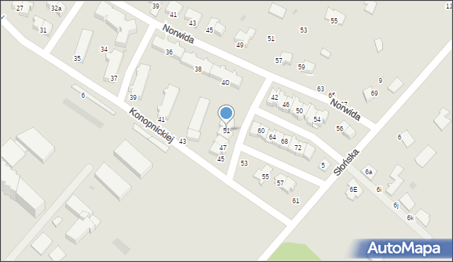 Ciechocinek, Konopnickiej Marii, 51, mapa Ciechocinek