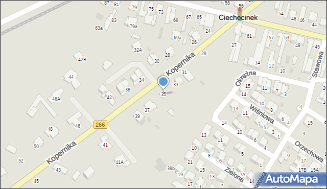 Ciechocinek, Kopernika Mikołaja, 35, mapa Ciechocinek