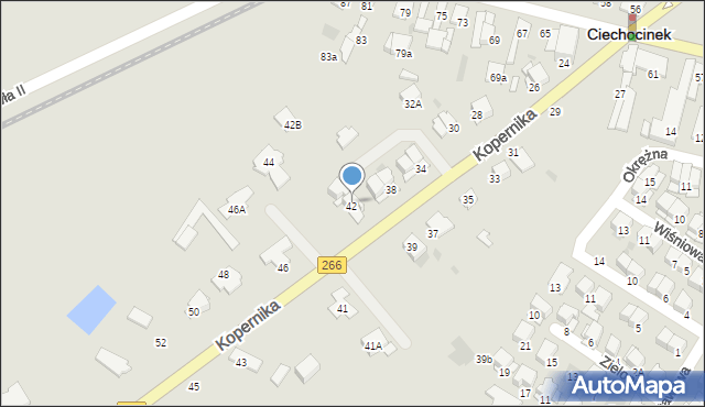 Ciechocinek, Kopernika Mikołaja, 42, mapa Ciechocinek