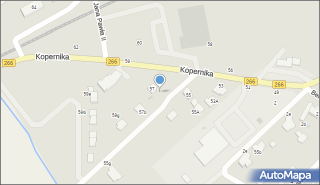 Ciechocinek, Kopernika Mikołaja, 57a, mapa Ciechocinek